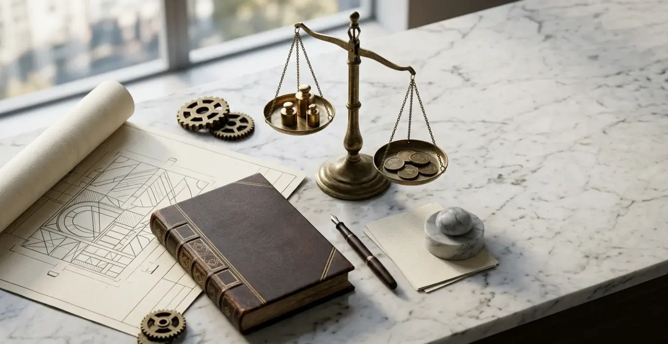 Composizione professionale che illustra i costi e la complessità della gestione finanziaria di una società quotata in borsa