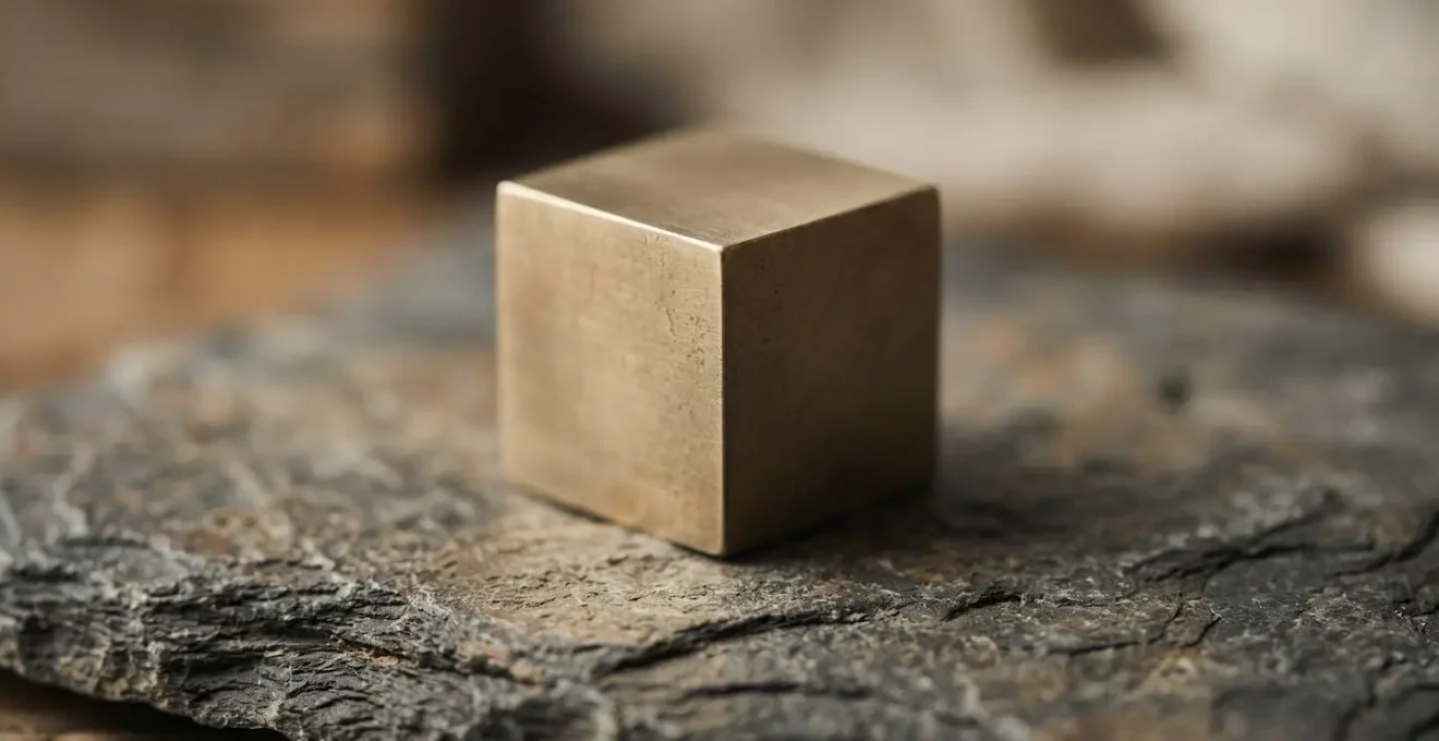 Rappresentazione macro della semplicità attraverso texture e dettagli minimali