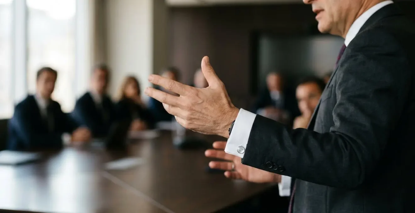 Metafora visiva della comunicazione di guidance aziendale e dell'impatto sulle aspettative del mercato